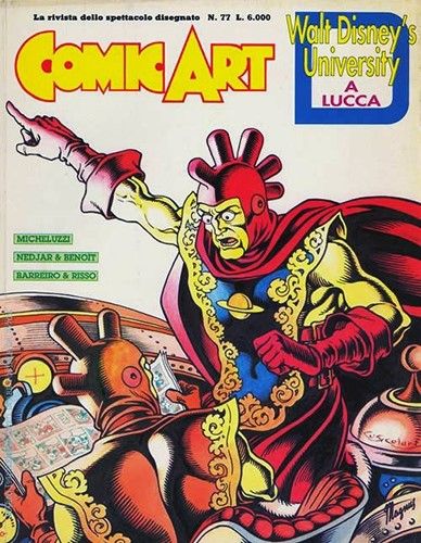 Magnus (roberto Raviola) - Comic Art n. 77 - Originale di copertina, china e pennarello su lucido...