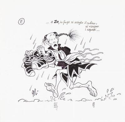 Illustrazione originale per 'La Signora Ning'