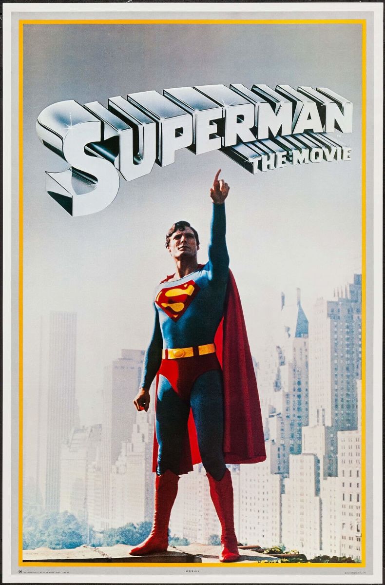 a.n.I. (autore Non Identificato) - Thought Factory, Bozzetto per il manifesto di Superman: The Mo...