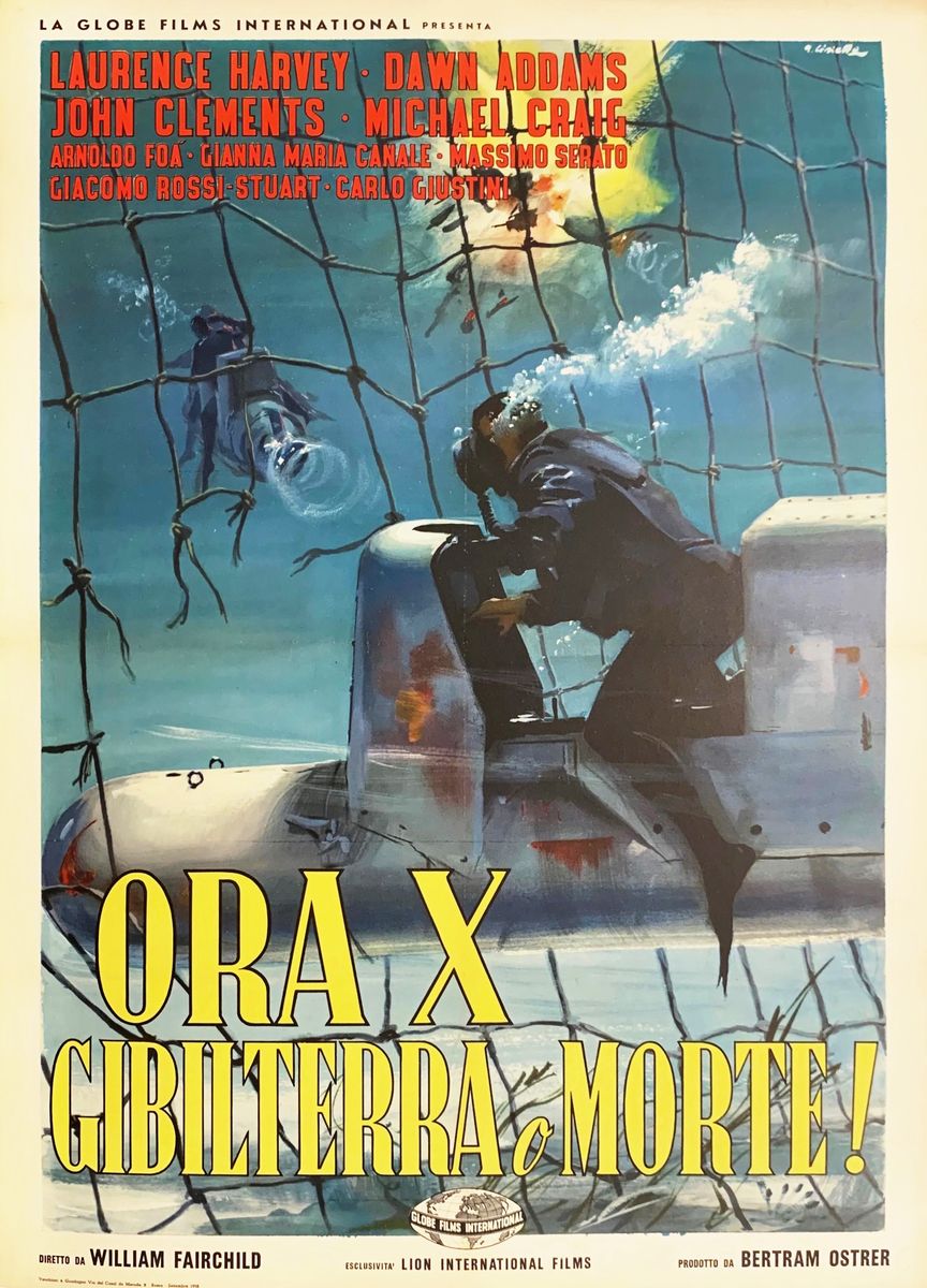 Averardo Ciriello - Ora X: Gibilterra o morte!, tempera su cartone