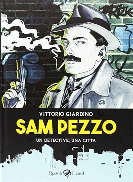 Vittorio Giardino - Sam Pezzo - Originale di copertina, matita, china, acquerello e tempera su ca...