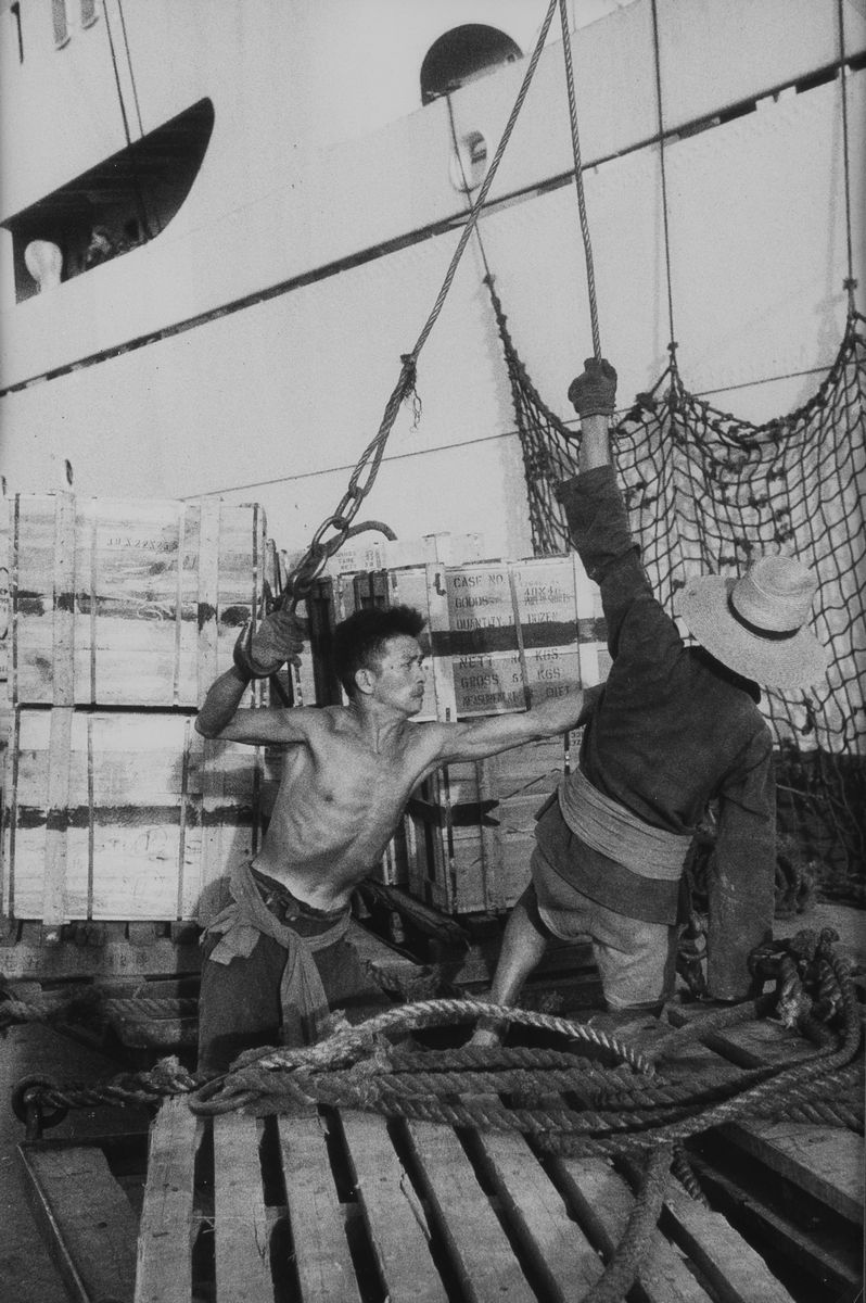 Henri Cartier-bresson - Taiwan, stampa in bianconero su carta baritata