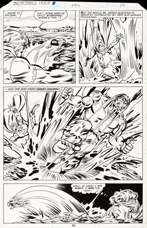 Incredible Hulk - ...At the Bottom of the Bay!