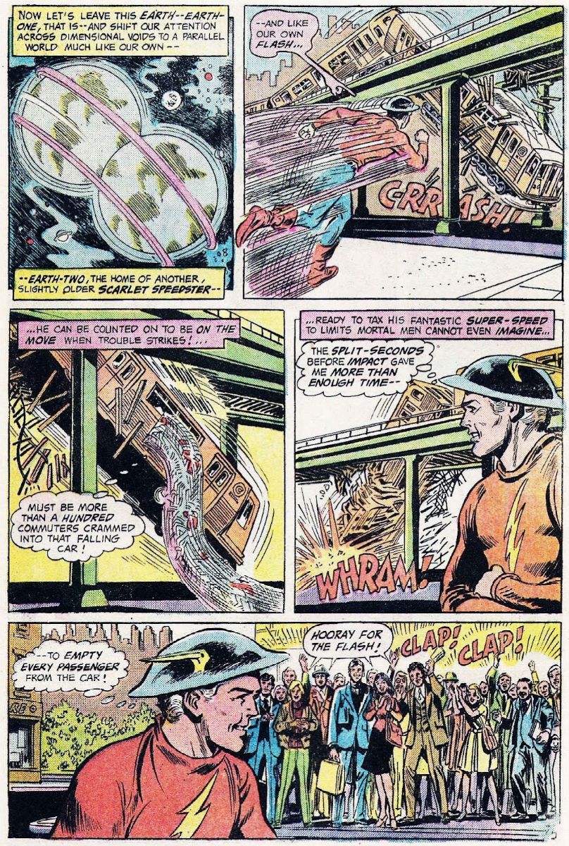 Irv Novick - The Flash - Nowhere On The Face Of The Earth!, matita e china su cartoncino, 27 x 40...