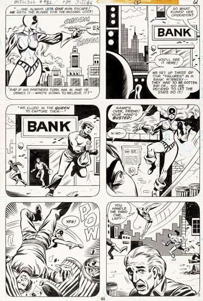 Detective Comics - Robin: The League of Crime, matita, china e retino su cartoncino, 27 x 40 cm, ...