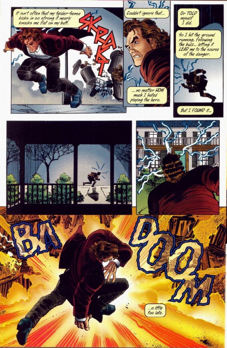 John Romita Jr. - Spider-Man: The Lost Years - Strangers, matita e china su cartoncino Marvel