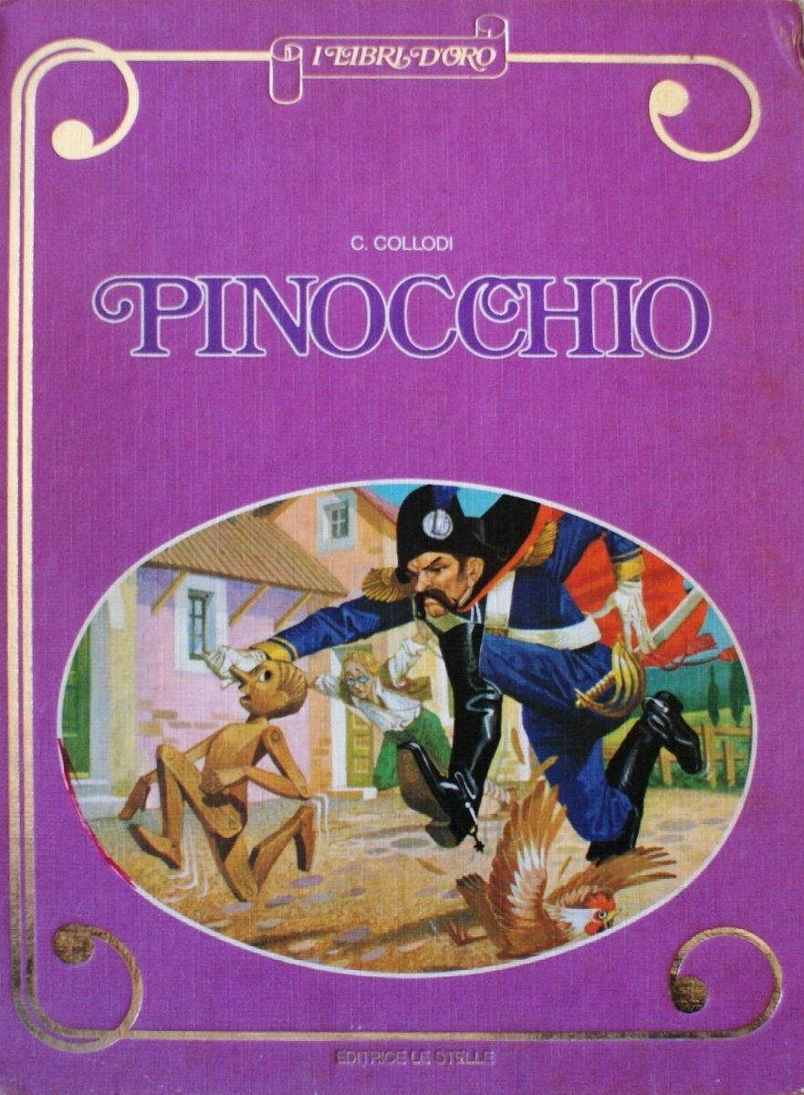 Severino Baraldi - Pinocchio - Tempera su cartone, 1975