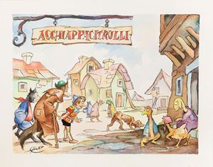Galleppini Aurelio - Pinocchio nel paese di Acchiappacitrulli