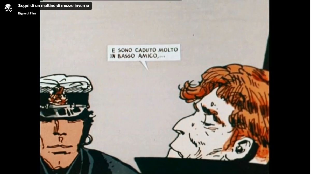 Studio Bignardi - Hugo Pratt, Corto Maltese e un sogno di un mattino di mezzo inverno, tempera su...