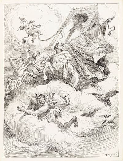 L'Orlando furioso - Illustrazione originale del 1933