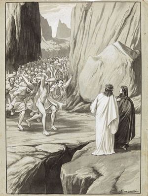 Scarpelli Tancredi - La Divina Commedia - Purgatorio