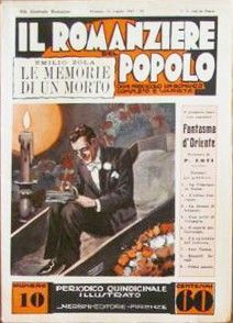 Giove Toppi - Le memorie di un morto, china e tempera su cartoncino
