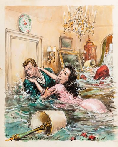 Illustrazione per la rivista Festival - tempera e acquerello su cartoncino