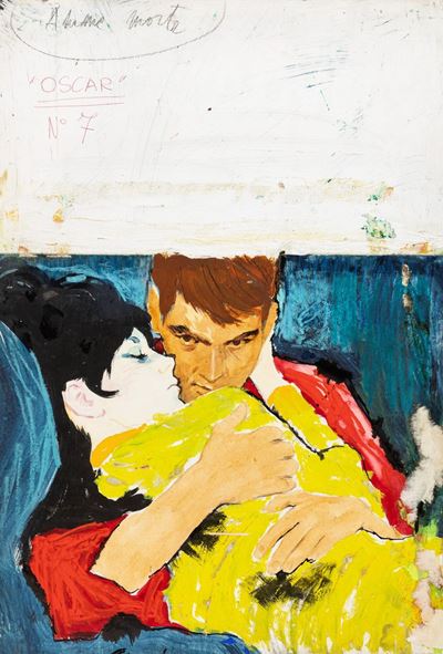 Le anime morte, tempera su cartone