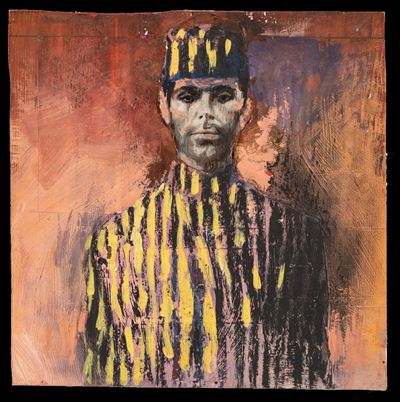 Il segreto di Luca - tempera su cartone