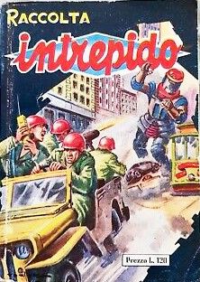 Gino Pallotti - L'attacco dei robot, tempera e acquerello su cartoncino