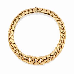 Collana in oro giallo 18k