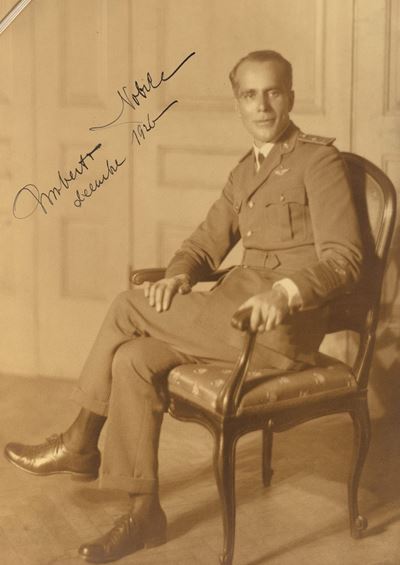 Foto autografata con firma e data, dicembre 1926