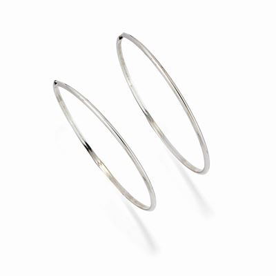 Orecchini in Oro Bianco 18k