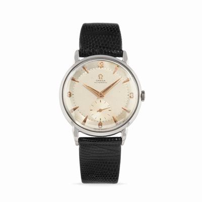 Orologio da polso, anni '60, cassa rotonda in acciaio