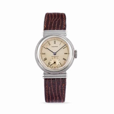 Solotempo, orologio da polso in acciaio degli anni '40
