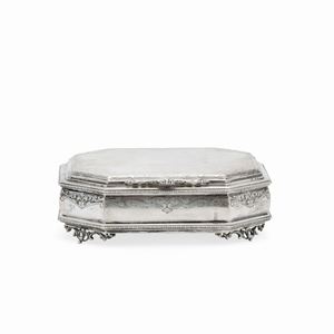  - A silver box, Italy 20th Century