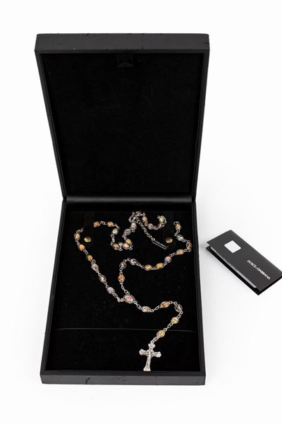 Collana a catena in metallo