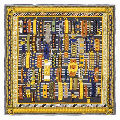 Virginie Jamin, Foulard Collier de Chien, seta, 2013