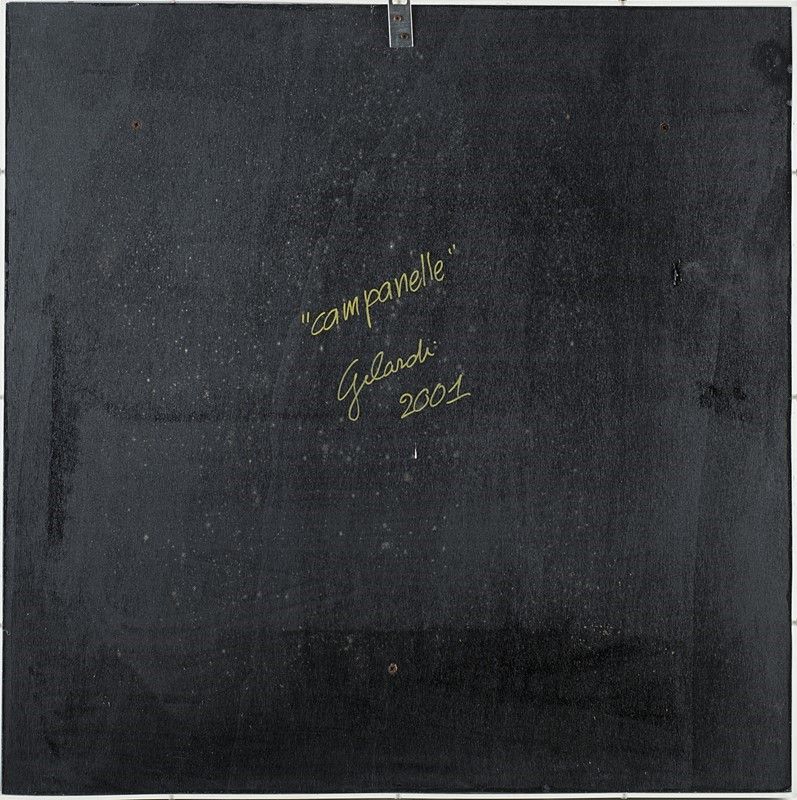 Piero Gilardi - Campanelle, 2001, poliuretano espanso