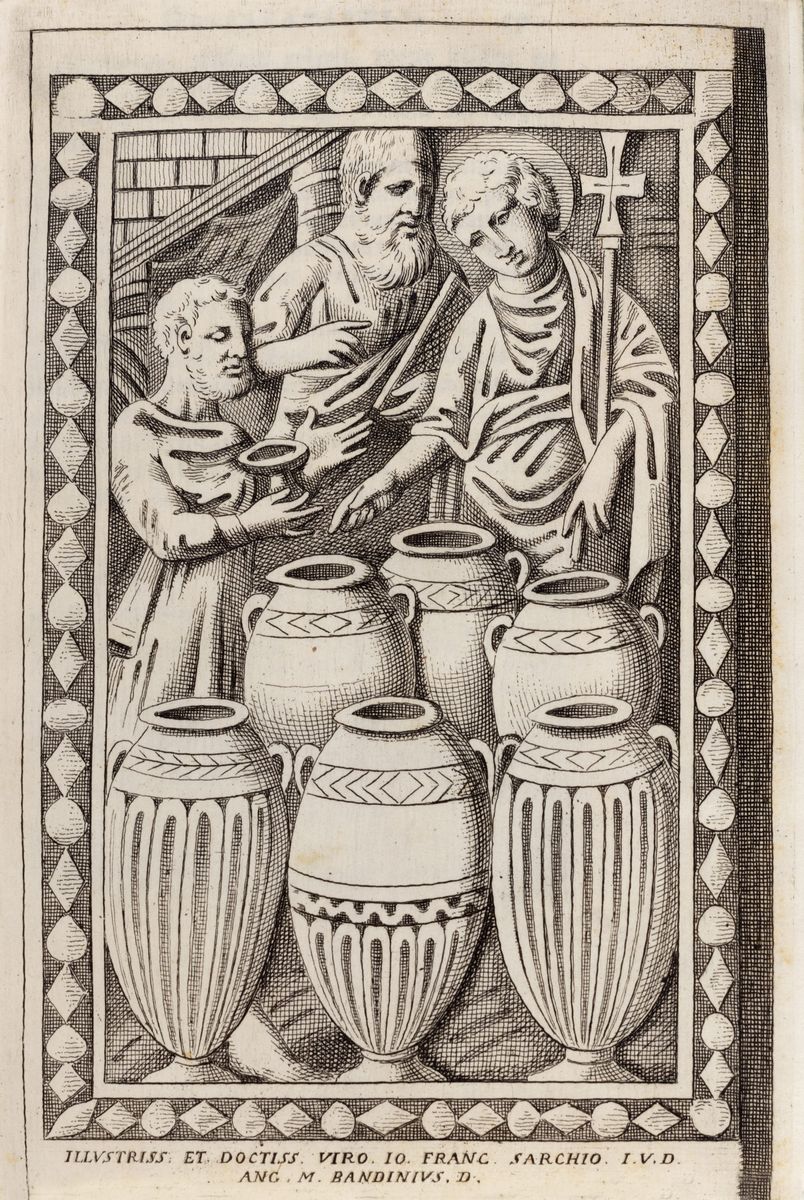 Giovanni Zempel - Numisma Hieronymi Equitis Odam, 1742