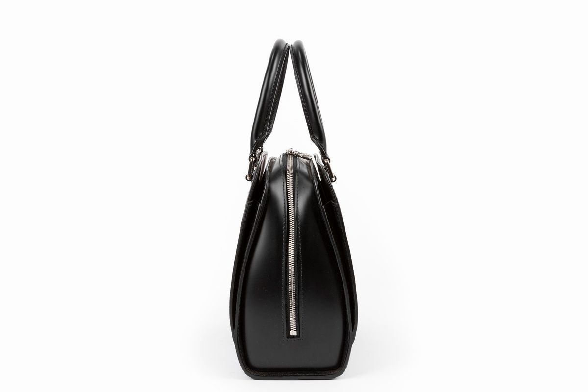Louis Vuitton - Borsa in pelle Épi nera con doppi manici