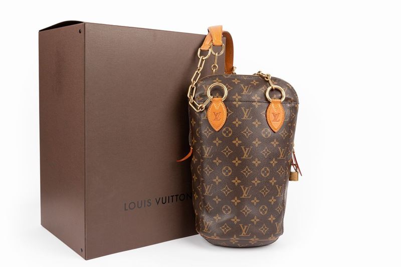 Sold at Auction: Louis Vuitton, Louis Vuitton Monogram Karl Lagerfeld  Punching Bag Baby