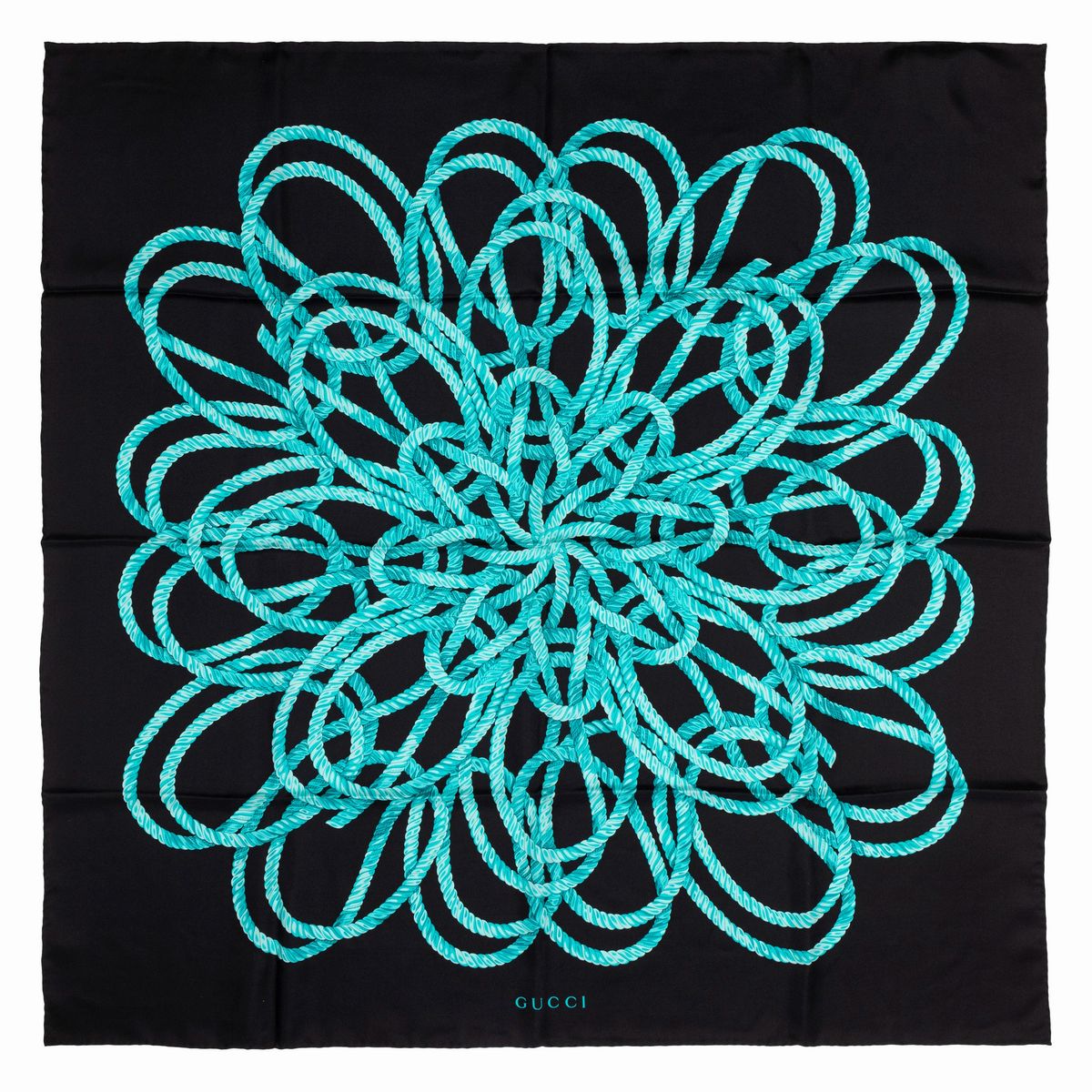 Gucci - Lotto composto da foulard in seta e sciarpa in lana e seta