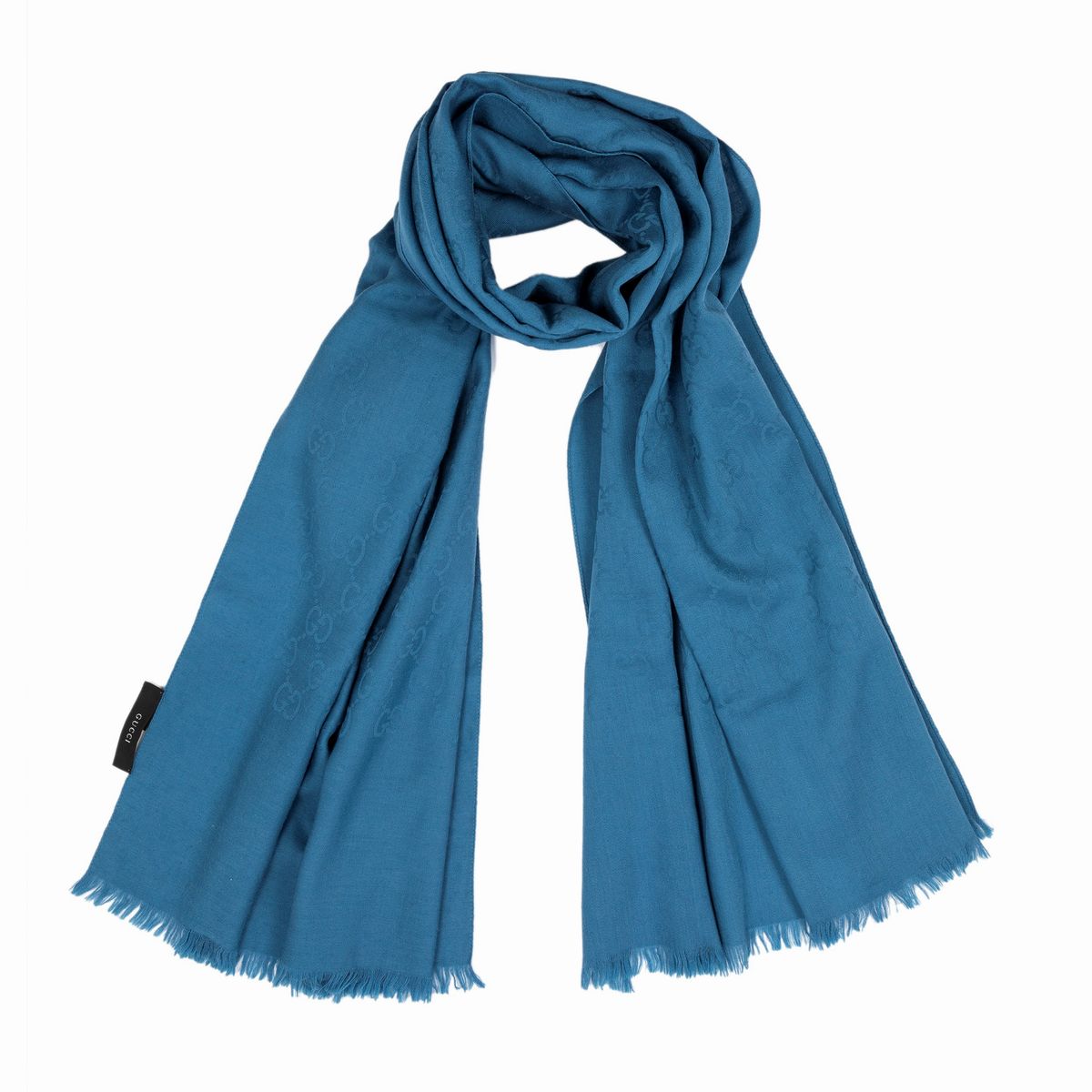Gucci - Lotto composto da foulard in seta e sciarpa in lana e seta