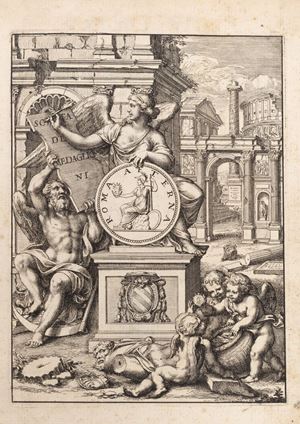 Numismatica - Guillaume, Rouillé - Prima [-seconda] parte del Prontuario de le medaglie de piu illustri, & fulgenti huomini & donne