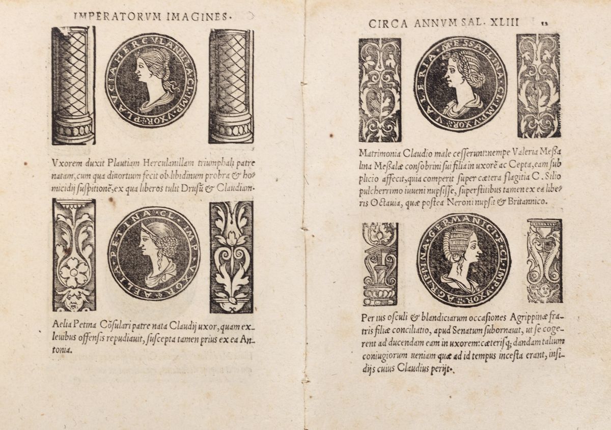 Johann Huttich - Imperatorum et Caesarum vitae, cum imaginibus ad uiuam effigiem expressis. (1534...