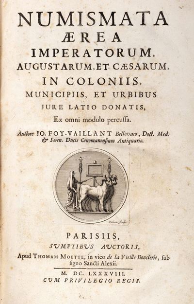 Numismata aerea imperatorum, Augustarum, et Caesarum, 1688