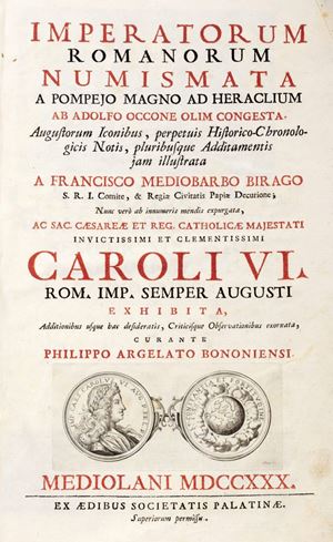 Numismatica - Veneto - Occo, Adolf - Imperatorum Romanorum Numismata a Pompejo Magno ad Heraclium