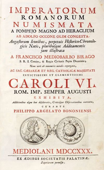 Imperatorum Romanorum Numismata a Pompejo Magno ad Heraclium, 1730