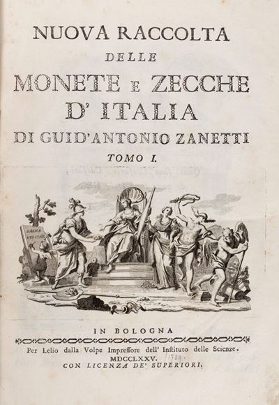 Lelio dalla Volpe, Nuova raccolta delle monete e zecche d'Italia (1775-1784)