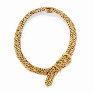 Collana in oro giallo 18k