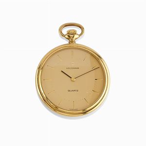 Orologio da tasca placcato in oro 10k