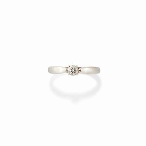 A platinum and diamond ring, Tiffany & Co.