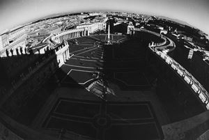Roma dalla cupola di S. Pietro