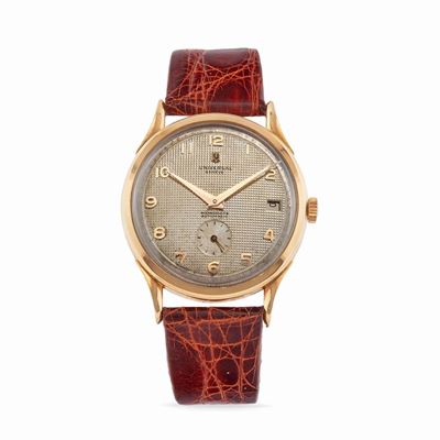 Monodate, Orologio da polso in oro rosa 18k con movimento automatico cal. 138C