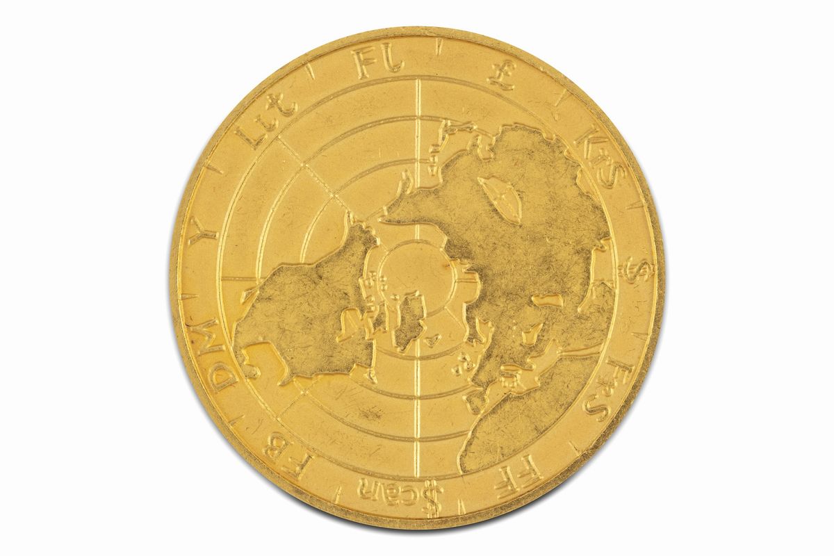 Repubblica Italiana - Medaglia in oro dell’Ufficio Italiano dei Cambi, 1971