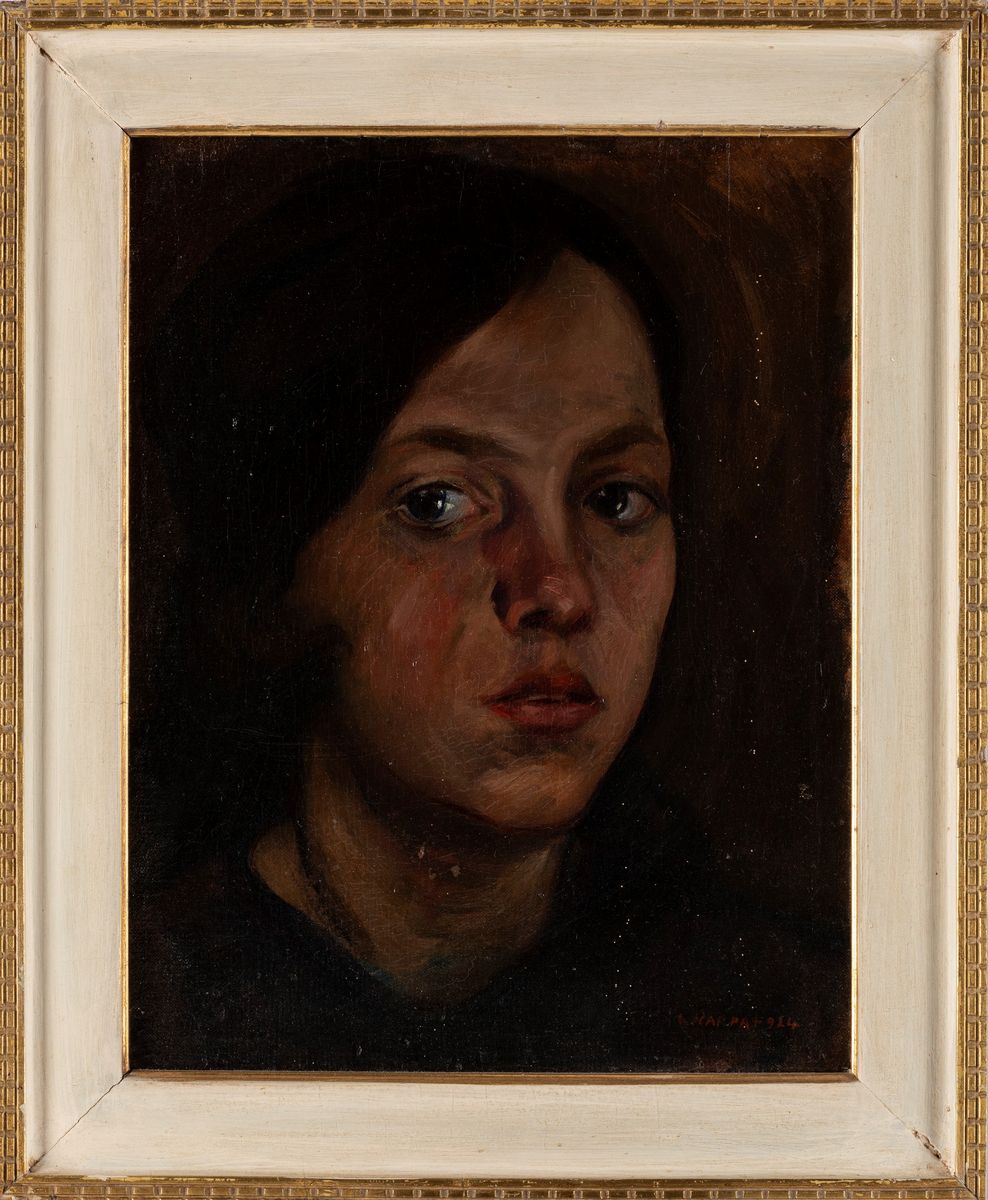 Luigi Scarpa Croce - Volto di Giovane Donna