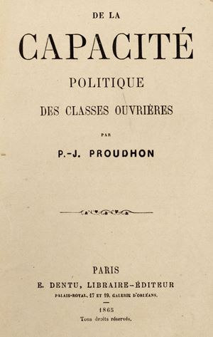 De la capacité politique des classes ouvrières