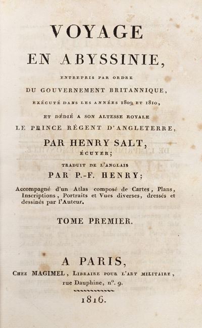 Eyries, Voyage pittoresque en Asie et en Afrique, 1841