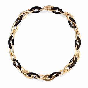 A 18k rose gold and ebony necklace, Vhernier